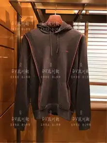ermenegildozegna男士戴帽卫衣外套上衣男装男款一线专柜新款