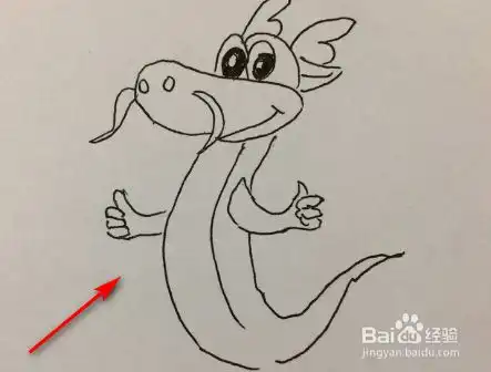 儿童画龙简笔画步骤