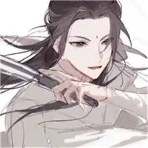 手绘唯美古风淡雅男子头像,美得让人窒息的眼眸
