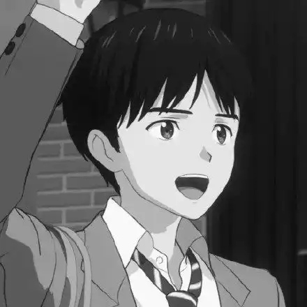 动漫男头像我经常笑,但不经常开心
