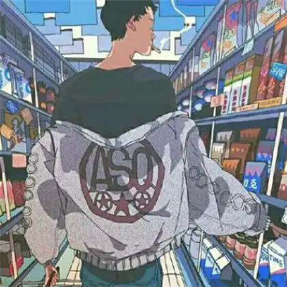卡通男生帅气头像,不谈一生厮守只求值得拥有
