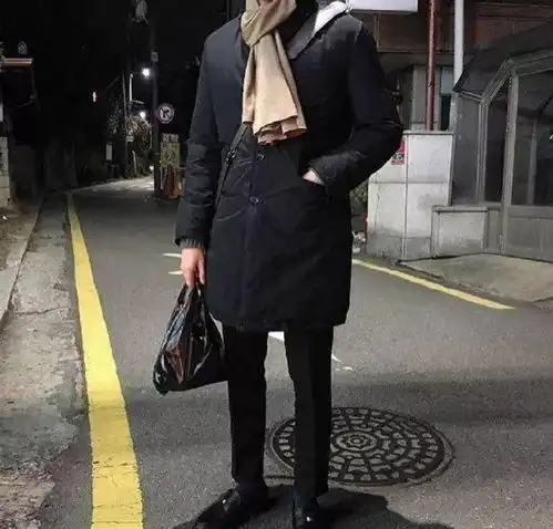 成熟稳重的男生搭配示范,秋冬这样穿真好看
