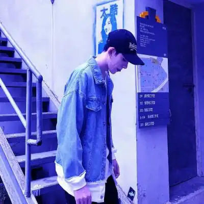 紫色帅气男生头像,唯美qq头像紫色系男生头像图片

