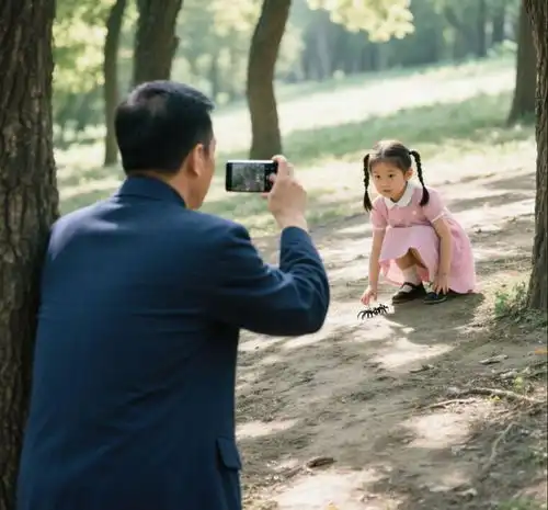 五一景区人潮中,有个总偷拍我女儿的男人,真实身份让我泪崩
