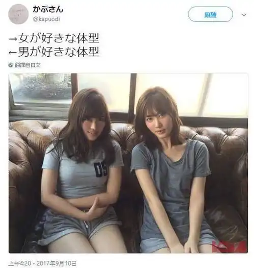 一张图让老外在推特炸开了锅,男女审美的差异究竟有多大