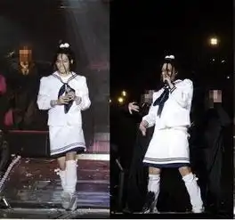 李敏镐李光洙霍建华罗志祥中韩男星女装扮相pk