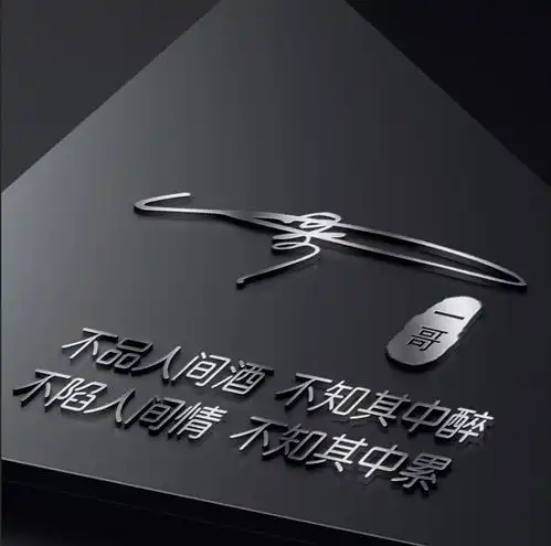 你该换个微信头像了,2021新款高端大气3d商务签名头像,请查收