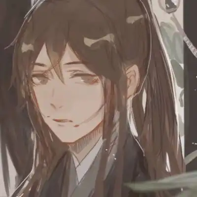 奶酪古风动漫手绘男生头像
