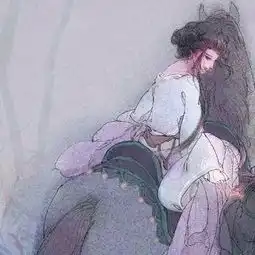 古风动漫情侣头像一对高冷
