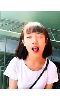 漂亮小女孩的卖萌照,大概十五六岁左右