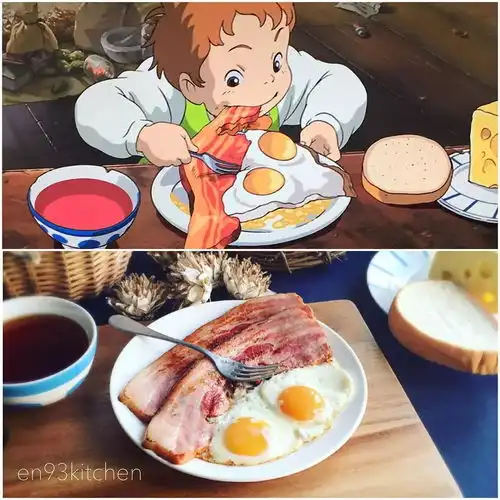 当宫崎骏动漫里的美食成真,你怎么哭了