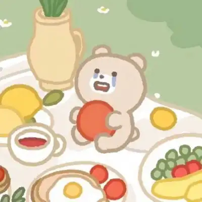 超级卡哇伊的情侣头像萌萌哒情头动漫一男一女可爱
