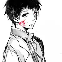 求背景是白色的动漫男头
