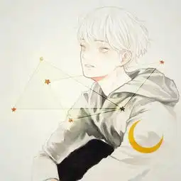 手绘男生头像
