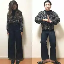女生能穿男友风,男生就不能穿女友风吗结果...可爱了...
