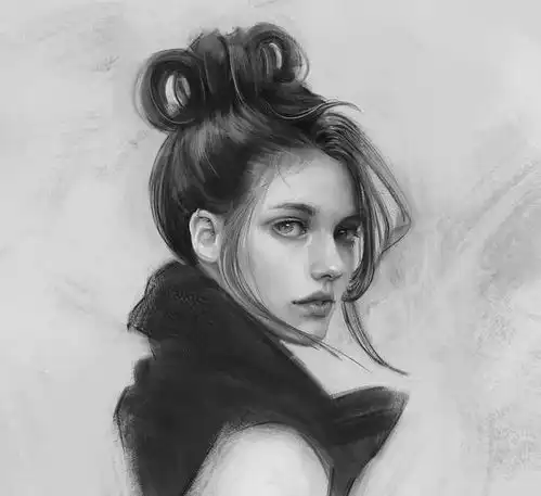 画里的美女个个宛若天仙,勾人魂魄