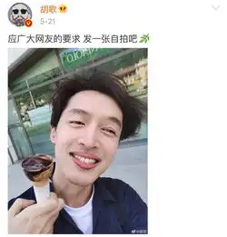 胡歌自拍上热搜,那些爱发丑照的男明星,明明一个比一个帅