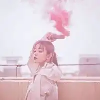 粉色森系头像女生微信头像图片大全
