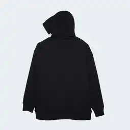 领券100元后808元mishkanyc连帽卫衣男女同款黑色加厚眼球印花潮牌maw170463m