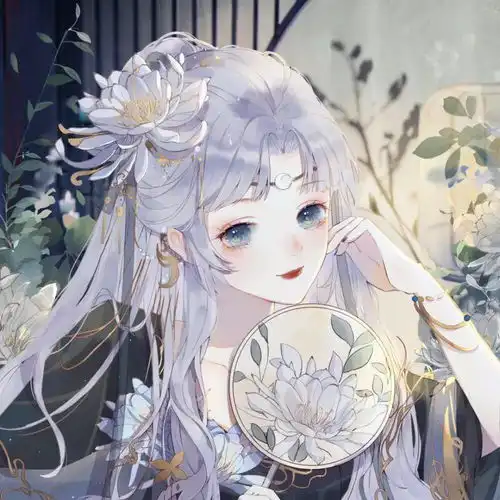 动漫女生头像精美绝伦的古风女生头像
