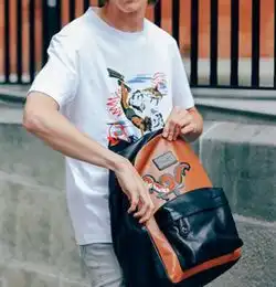 双肩包男学生款式推荐,让你一秒变身时尚型男