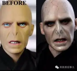 手办界的整容大师经他手重涂过的手办个个好似真人