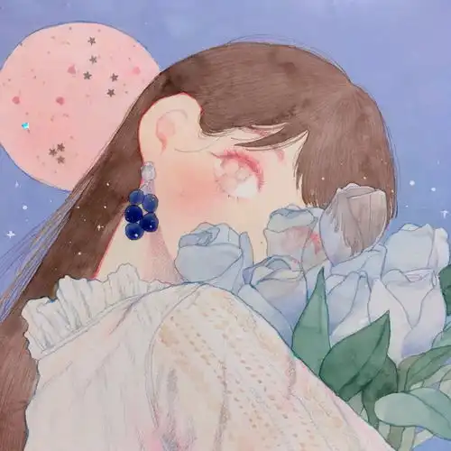 彩铅大全364彩铅萝莉插画,太可爱了