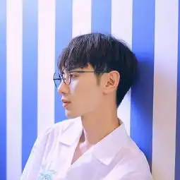 清新秀气的小鲜肉男生头像纯净
