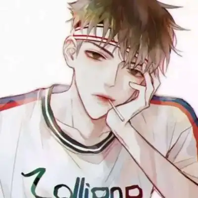 唐崎夜雨优质手绘男生头像
