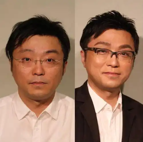 中年男人,化妆好还是不化妆好看完3组对比图,就懂了