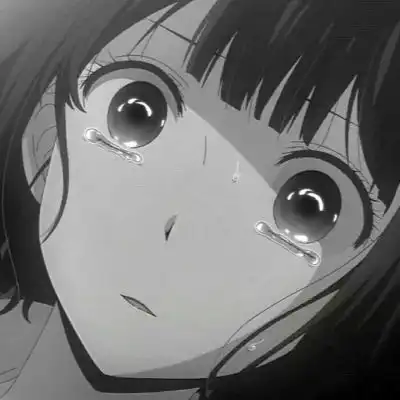 丧到极致的动漫女头像
