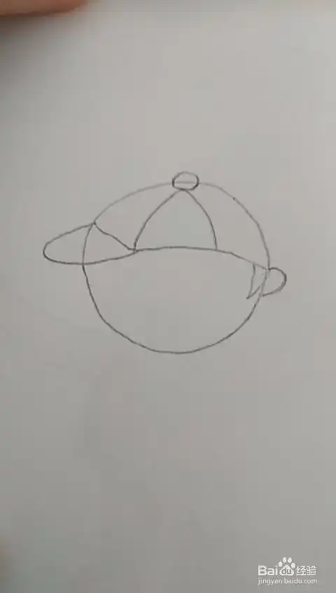 多妈简笔画人物一个小男孩