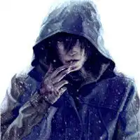 带兜帽的动漫头像帅气男生图片,帅的不是一个层次