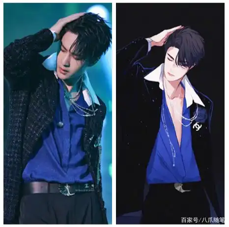 撕漫男王一博漫画干不过真人,一个神奇的男人
