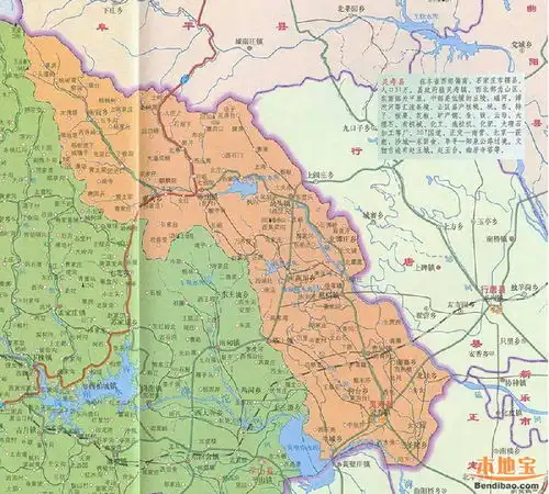 灵寿县地图全图高清版
