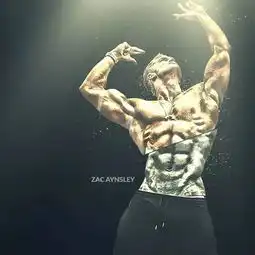 一组适合当微信头像的健身励志图
