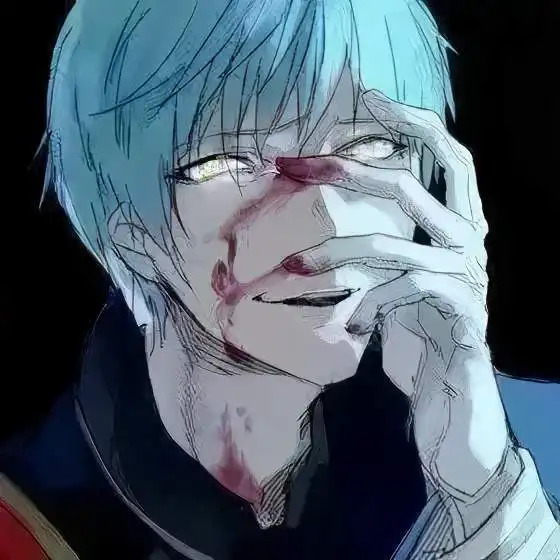 动漫头像超冷酷黑暗系动漫男生头像

