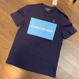 两件起ck纯棉藏蓝色t恤mxlxxl图二尺码美国
