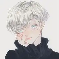 二次元卡通男生头像冷酷帅气未曾有人能暖我心
