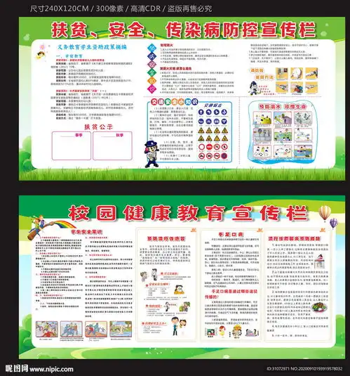 传染病防控宣传栏图片