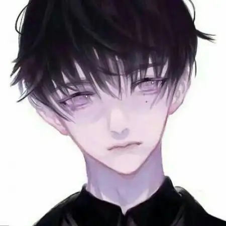 qq头像卡通男生霸气高冷范,非常不错的动漫男头
