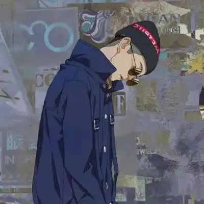 潮酷男生头像
