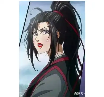 魔道祖师男主化女妆蓝湛,这是你同胞妹妹吗,魏婴有点妖艳
