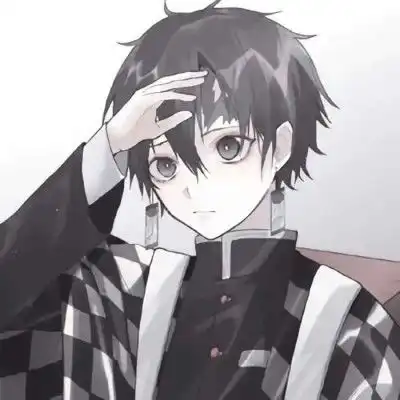 忧郁动漫男头微丧
