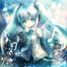 要黑岩射手和初音未来的图片