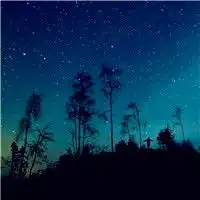 有着太多的迷,好看超美原宿星空头像图片
