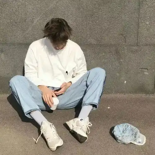 ins头像加油明天会更好