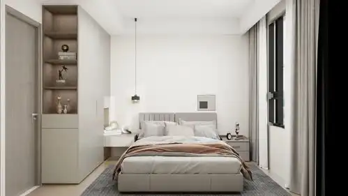 海尔全屋家居122㎡极简风家居装修效果图
