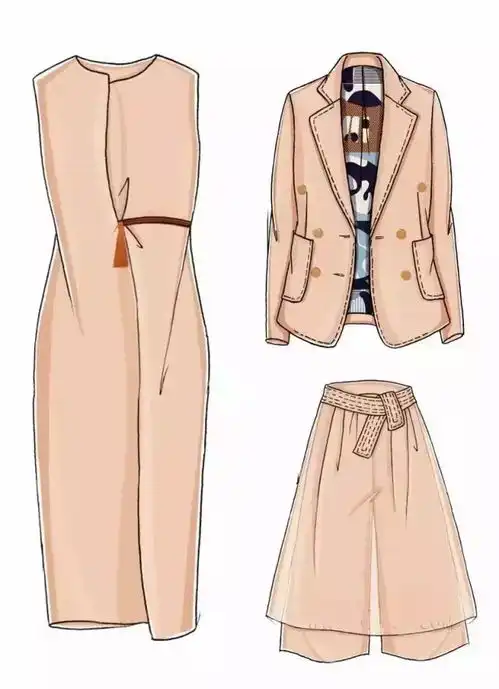 120例男女装彩色面款式精选