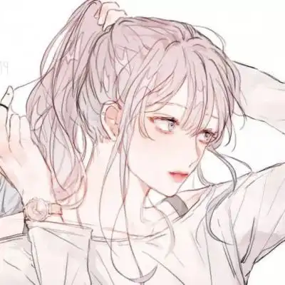 女头动漫侧脸2020最新少女动漫侧脸头像大全
